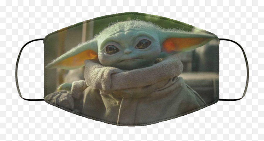 Baby Yoda The Mandalorian Face Mask Pm25 Filter - Funny Baby Yoda Memes Png,Mandalorian Icon
