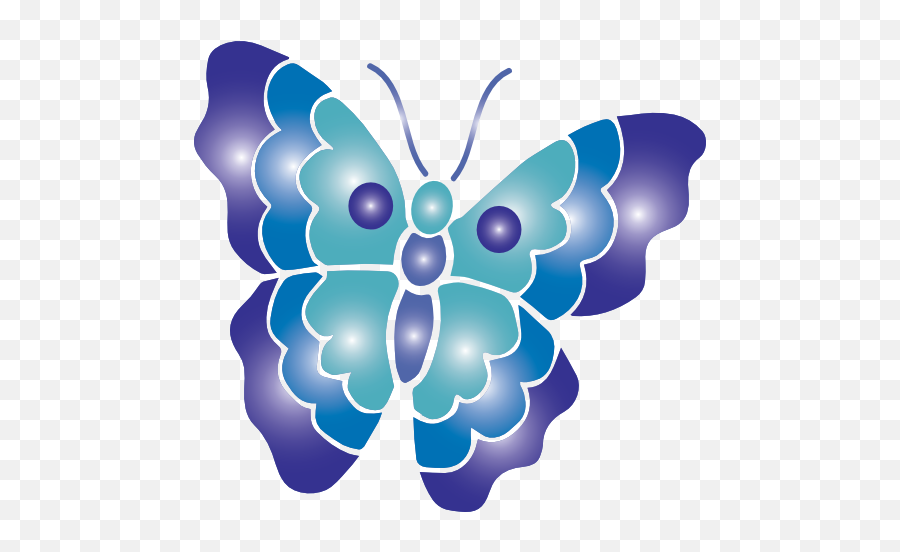 Butterfly Icon Clipart I2clipart - Royalty Free Public Girly Png,Star Butterfly Icon