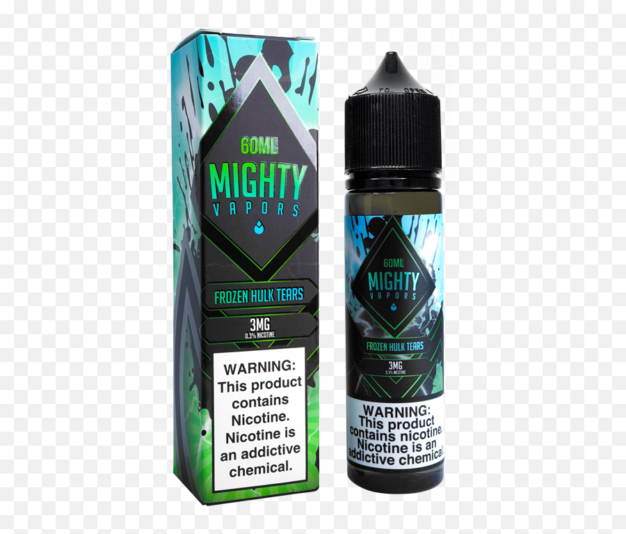 Frozen Hulk Tears By Mighty Vapors E - Liquid 60ml Frozen Hulk Tears Png,Hulk Icon Pack