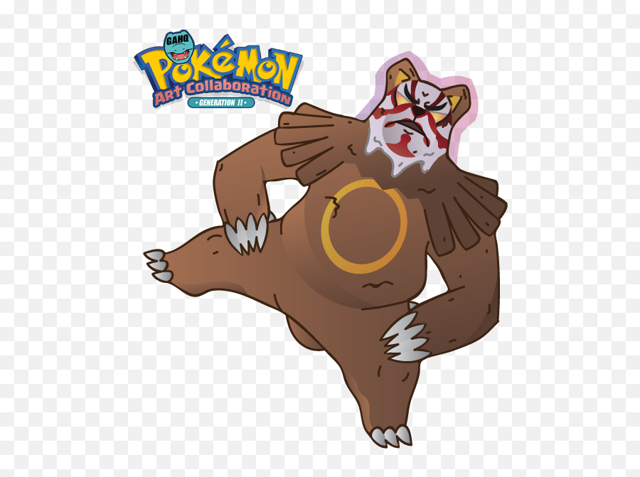 Download Ursaring Used Scary Face By Pluivantlachance - Scary Face Pokemon Png,Scary Face Png