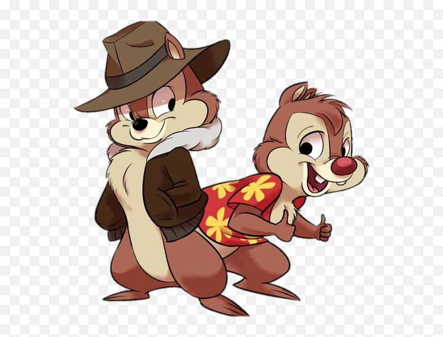 Check Out This Transparent Chip And Dale Thumbs Up Png Image Background