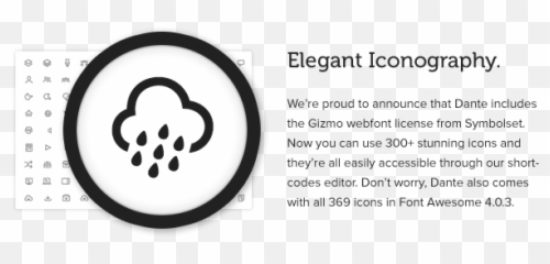 Dante - Responsive MultiPurpose WordPress Theme by Dot png