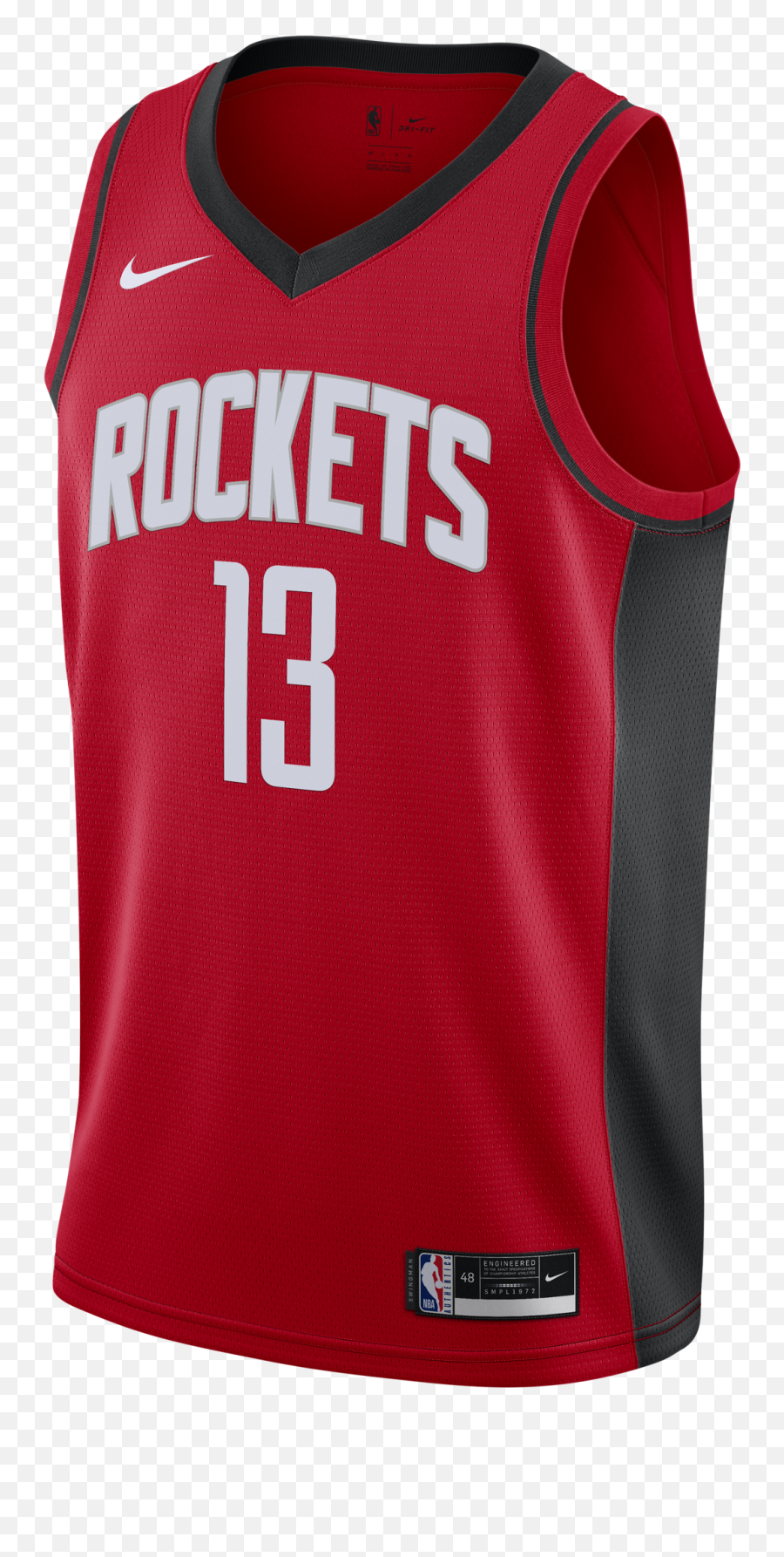 Nike Nba Houston Rockets Icon Edition - Uniforme De Houston Rockets Png ...