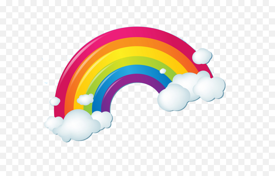 Mq Rainbow Rainbows Cartoon Clouds Cloud - Cloud And Rainbow Png,Cartoon Cloud Transparent