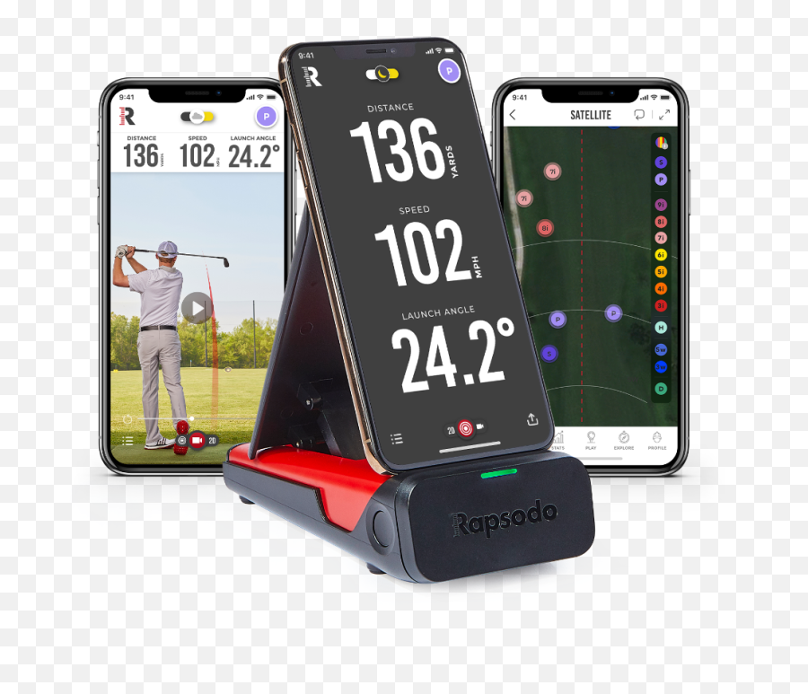 Rapsodo Releases Mobile Launch Monitor - Launch Monitor Golf Png,Footjoy Icon Wave Golf Shoes