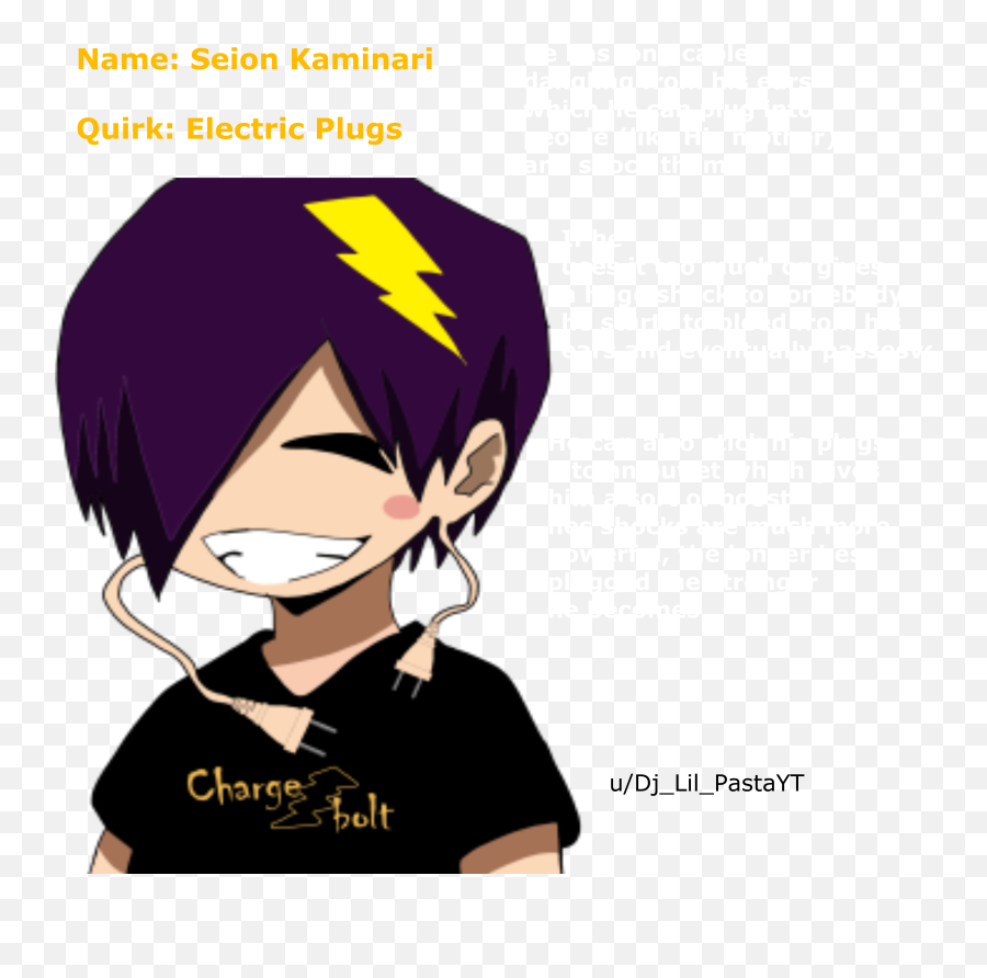 Jirous And Kaminaris Baby Concept I Drew Churchofjirou - Fictional Character Png,Kaminari Icon