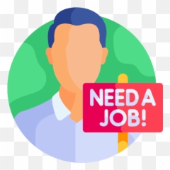Unemployed - Need Job Icon png