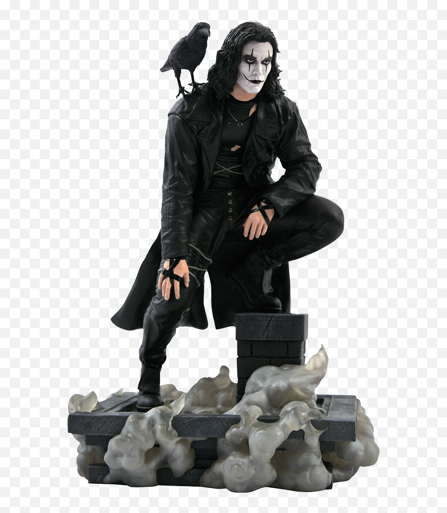 The Crow Gallery Pvc Statue Eric Draven - Crow Diamond Select Statue Png,Draven Draven Icon Icon
