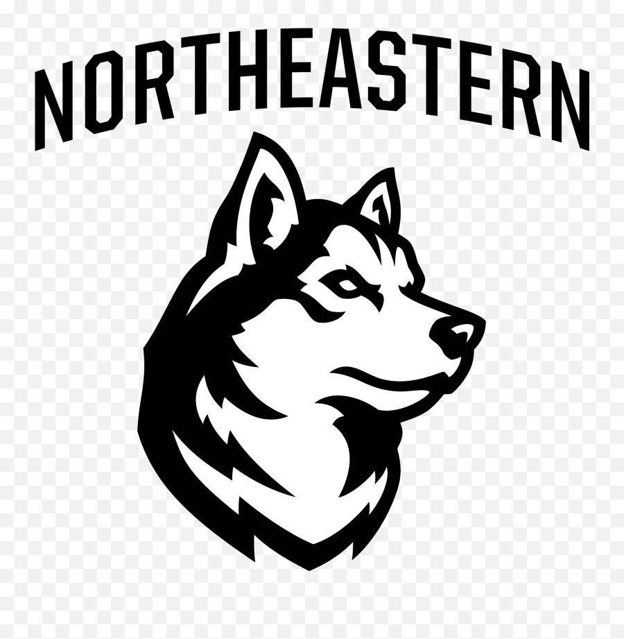 Northeastern Huskies Logo And Symbol Meaning History Png - Northeastern Huskies Logo,Husky Icon Transparent