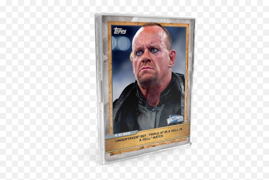 Topps New Countdown To Wrestlemania Featuring The - Gentleman Png,Undertaker Png