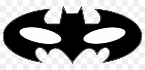 Printable Halloween Masks - Batman Template png