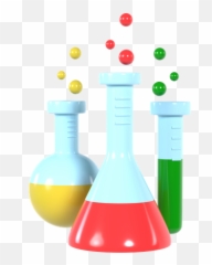 Chemistry Icon - Download in Line Style Laboratory Flask png