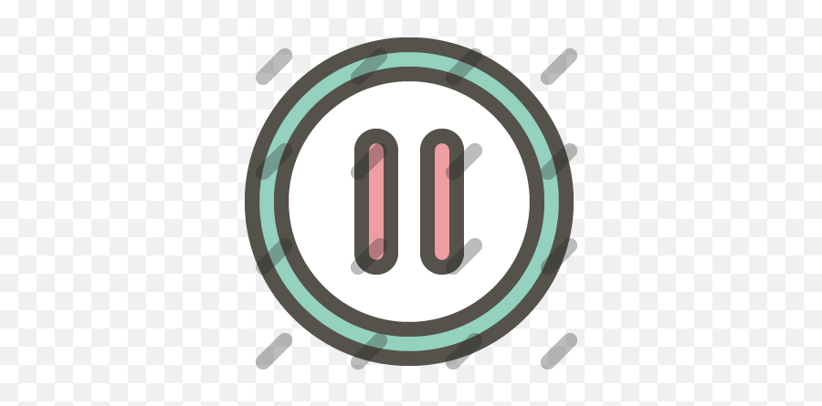 Pause Icon Iconbros - R Icon Transparent Circle Png,Play Pause Stop Icon