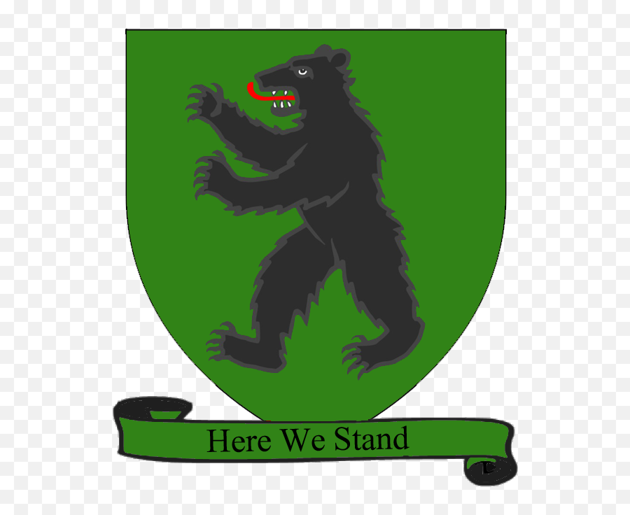Filea Song Of Ice And Fire Arms House Mormont Green - Mormont Coat Of Arms Png,Green Fire Png