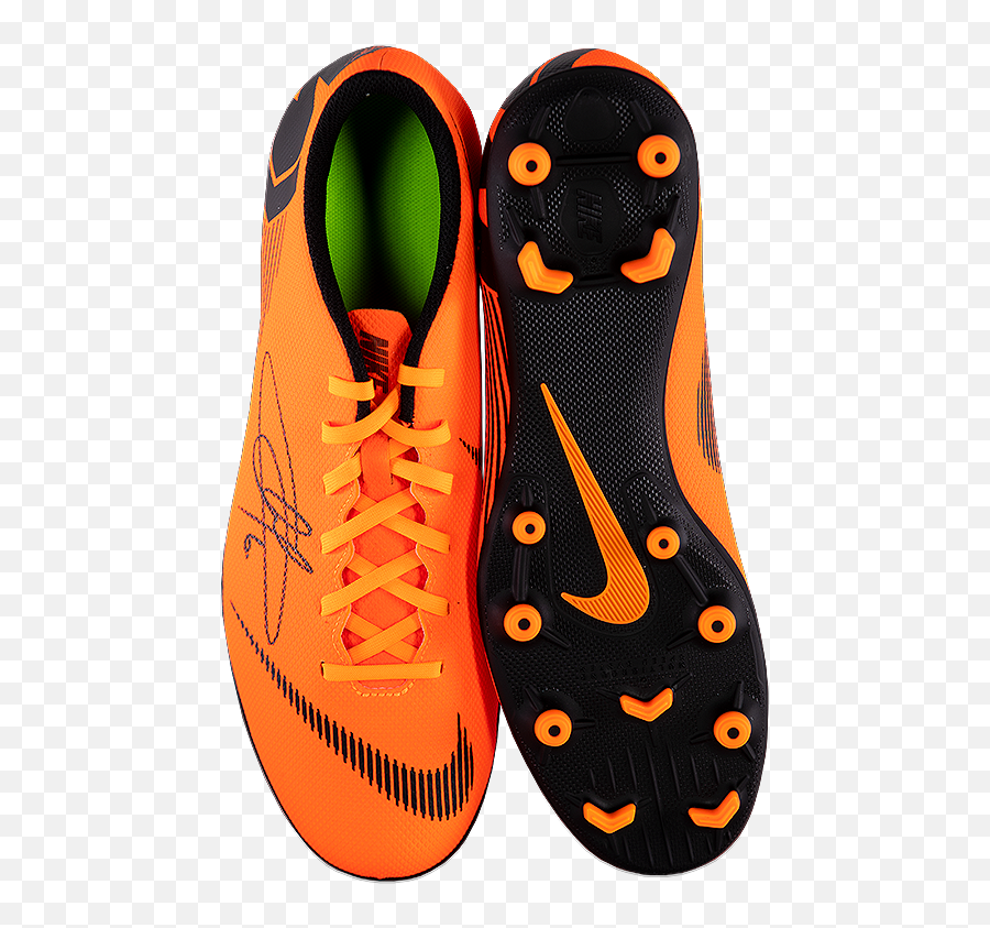 Download Eden Hazard Signed Boot 3 Matt - Sneakers Png,Matt Hardy Png