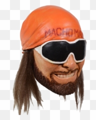 Png Wwe - Macho Man Randy Savage Mask,Macho Man Png
