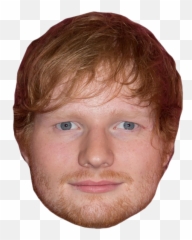 Ed Sheeran Png Background Image - Ed Sheeran Face Cut Out,Ed Sheeran Png