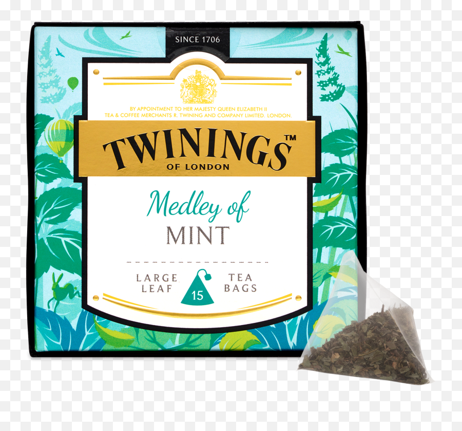 Discovery Collection - Medley Of Mint Leaf Tea Bags Medley Of Mint Tea Png,Mint Leaf Png