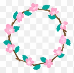 Corona De Flores Png Transparent - Png Flower Crown Circle,Flores Png