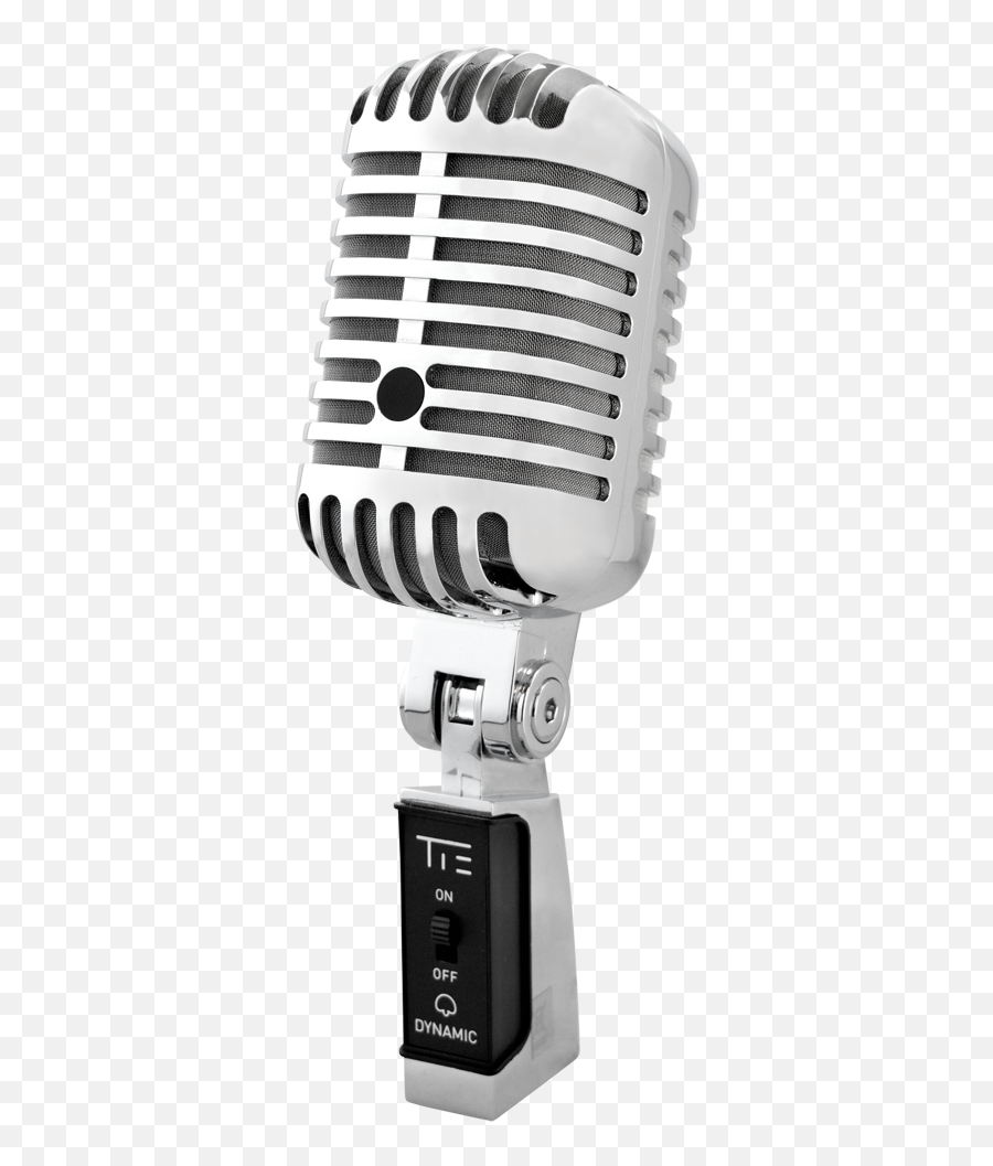 Free Microphone Png Transparent Download Clip Art - Vintage Microphone Transparent Background,Open Mic Png