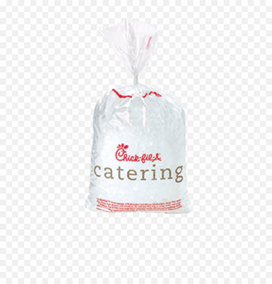 5 Lb Bag Of Ice - Chick Fil A Crushed Ice Png,Chick Fil A Logo Png