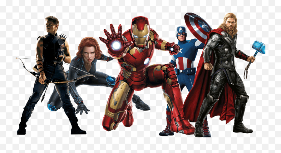 Avengers Team Clipart - Transparent Background Iron Man Clip Art Png,Captain America Infinity War Png