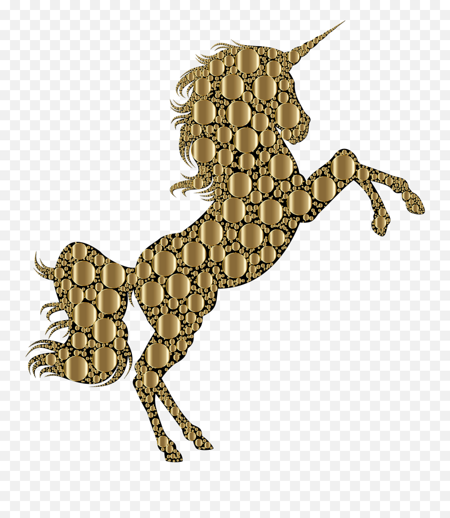 Gold Unicorn Transparent U0026 Png Clipart Free Download - Ywd Silhouette Free Unicorn Svg,Unicorn Png Images