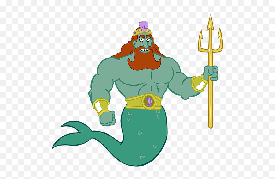 Spongebob Squarepants Characters - King Neptune Spongebob Squarepants ...