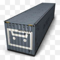 Audio Icon - Container Icon Set Softiconscom Shipping Container From Above Png,Audio Icon Png