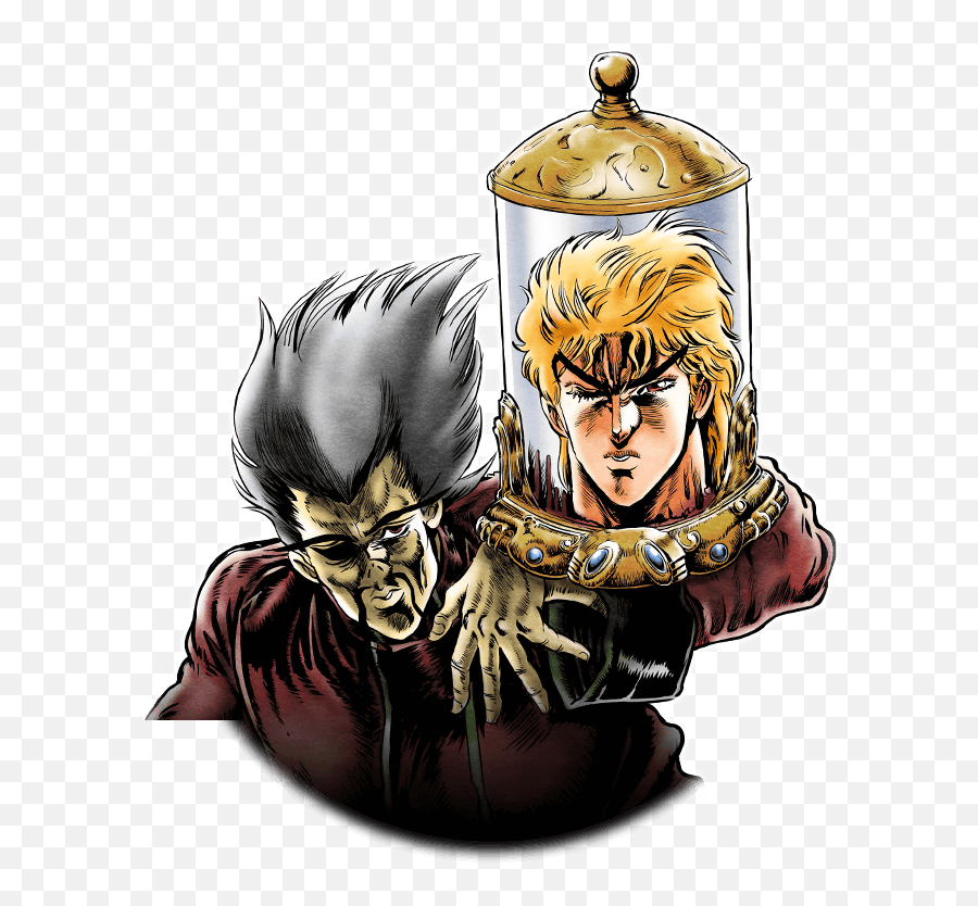 Unit Dio Brando And Wang Chan - Wang Chan Jojo Png,Dio Brando Png