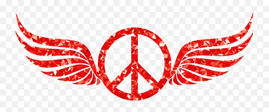 Red Peace Sign Logo - Logodix Peace Symbol Png,Peace Logo