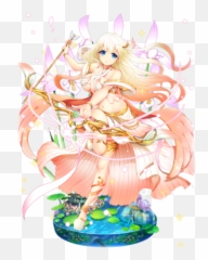 Asian Pogonia Flower Knight Girl Wikia Fandom - Cartoon Png,Asian Girl Png