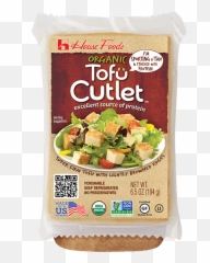 Organic Tofu Cutlet House Foods - House Foods Organic Tofu Cutlet Png,Tofu Png