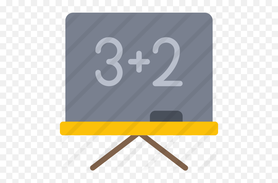Chalk Board - Free Education Icons Number Png,Chalk Line Png