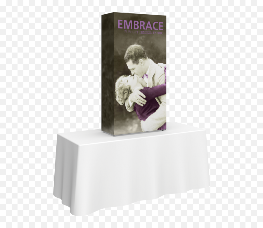 Embrace 25ft Tabletop Collapsible Tension Fabric Display - Endcap Png,Table Top Png