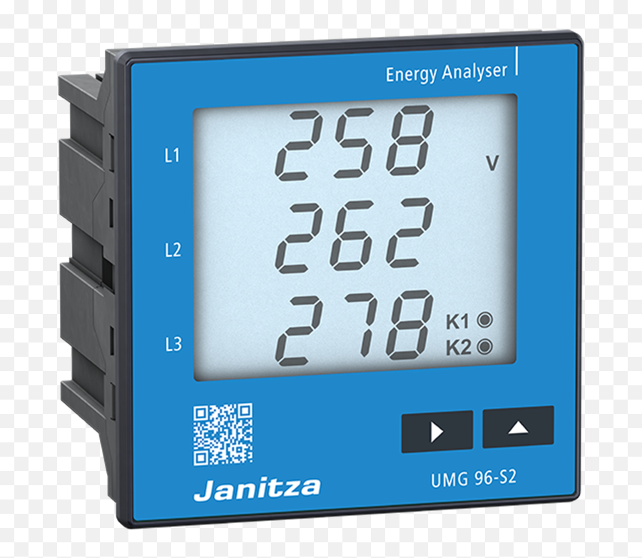 Energiemessgerät Umg 96 - S2 Janitza Electronics Display Device Png,Energy Transparent