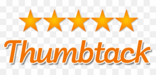Thumbtack Logo 5 Stars Maid Cleaning Nashville - Siger Tower png
