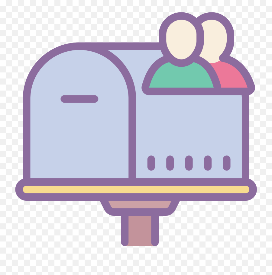 Mailbox Pink Transparent U0026 Png Clipart Free Download - Ywd Shared Mailbox Icon,Mailbox Png