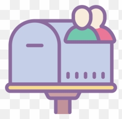 Mailbox Pink Transparent U0026 Png Clipart Free Download - YWD Shared Icon
