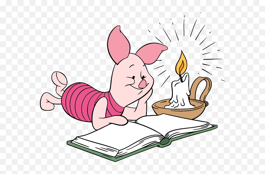 Disney Pig Cliparts 6 - 640 X 516 Webcomicmsnet Reading Winnie The Pooh Png,Pig Clipart Png