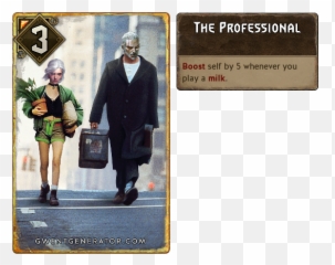 Geralt The Professional Gwent - Leon The Professional Shirt Png,Geralt Png