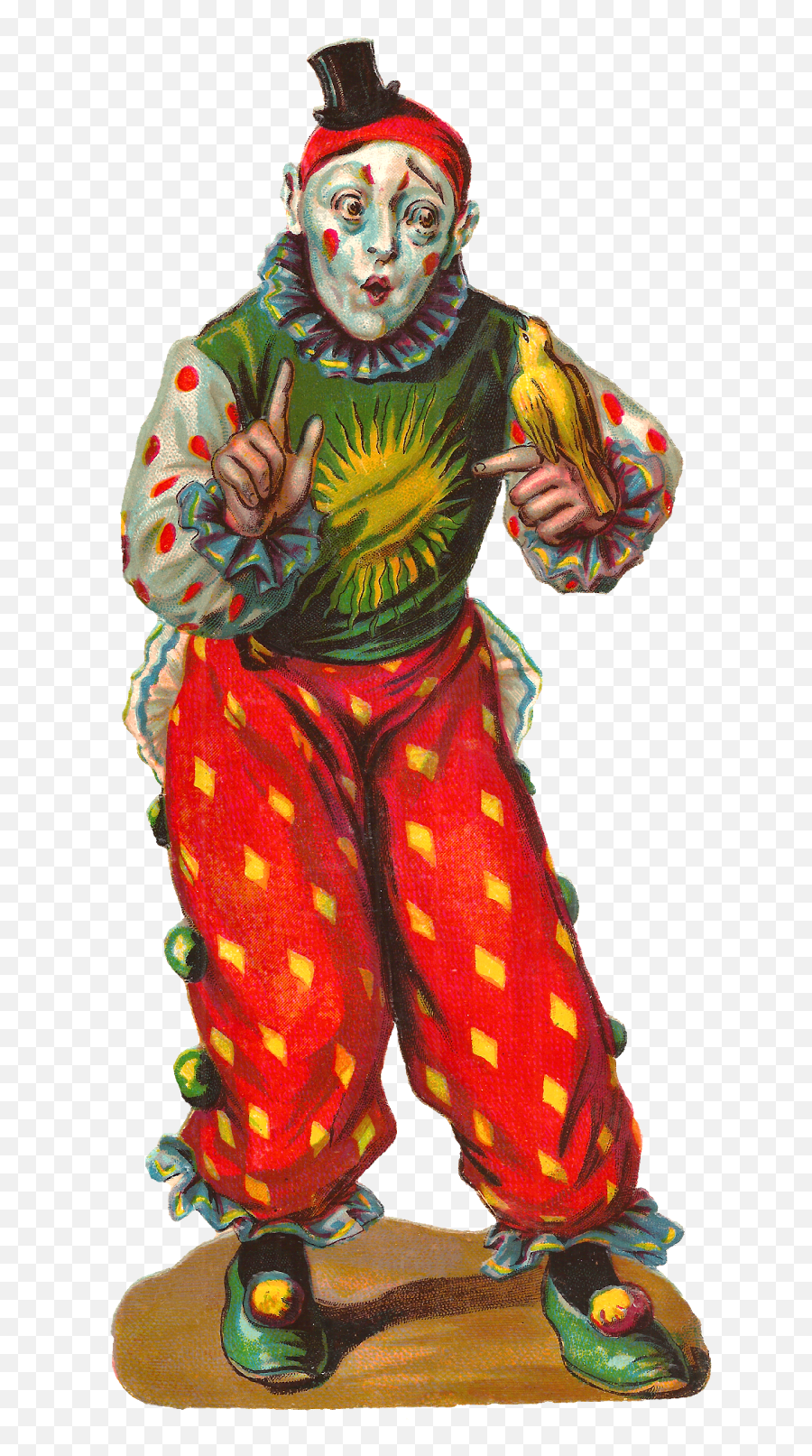 Vintage Clown Png U0026 Free Clownpng Transparent - Vintage Circus Clown Clipart,Clown Transparent Background