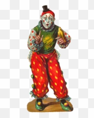 Vintage Clown Png U0026 Free Clownpng Transparent - Circus Clipart