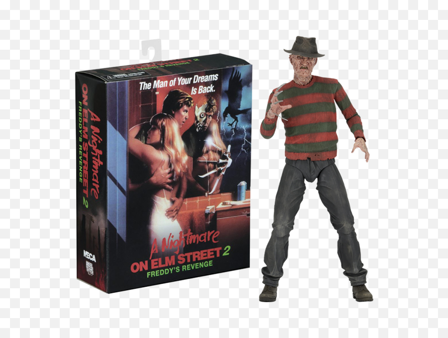 A Nightmare - Freddy Krueger 7 Inch Ultimate Action Figure Nightmare On Elm Street Neca Figures Png,Freddy Krueger Png