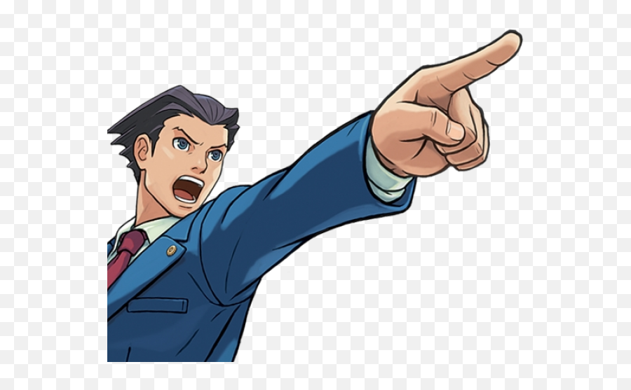Phoenix Wright Smashified Png - Case Closed Phoenix Wright,Objection Png