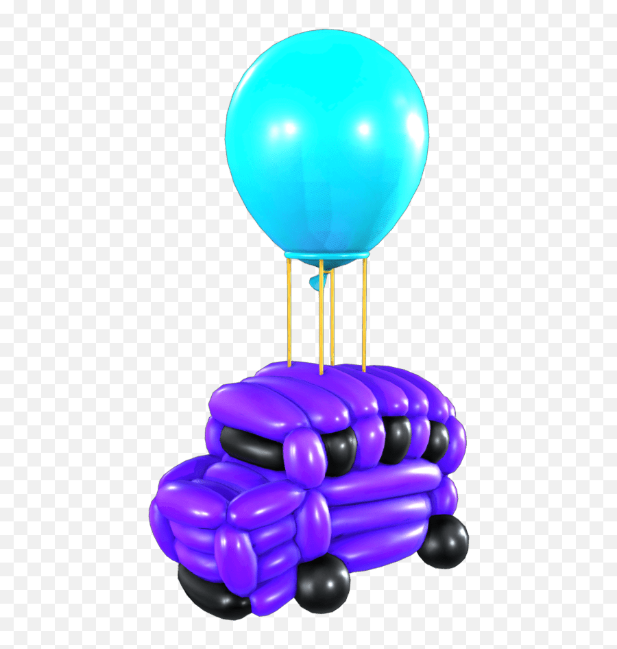 Fortnite Battle Balloon Back Bling - Battle Balloon Back Bling Png,Fortnite Bus Png