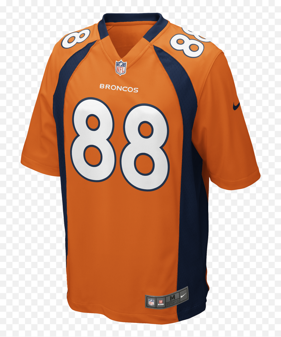 Nike Denver Broncos Thomas Jersey In Orange Excell Sports Uk - Broncos Jersey Png,Denver Broncos Logo Images