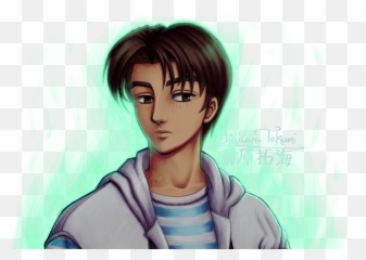 Takumi Initial D Fan Made - Illustrator Initial D Takumi Png,Initial D Png