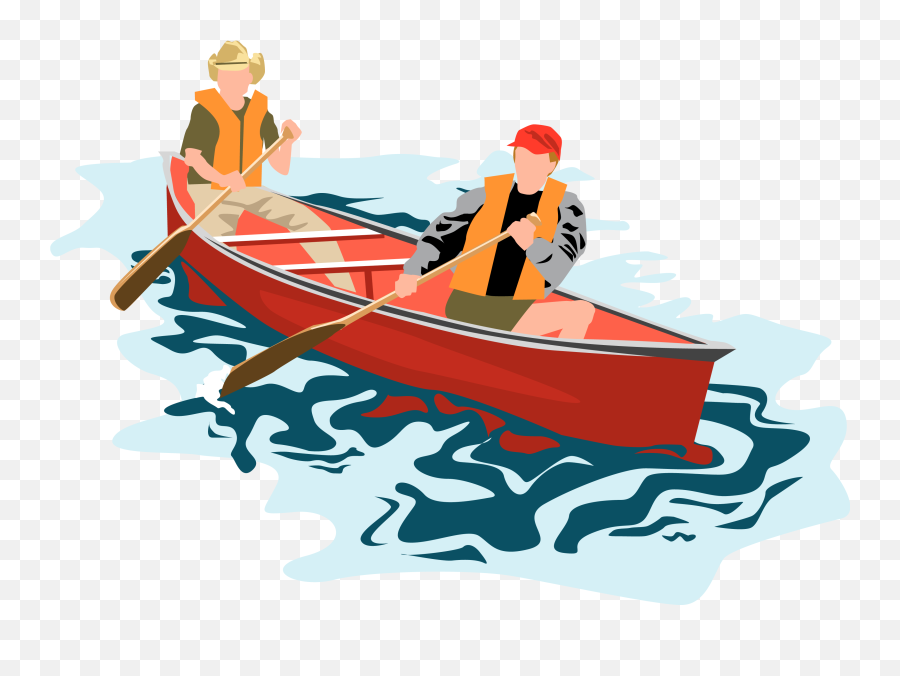 Download Wallpaper Canoe Full - Transparent Canoeing Clipart Png,Canoe Png