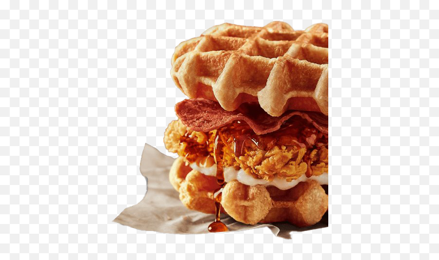 Waffle Png Image - Waffle Zinger Burger Kfc,Waffle Png